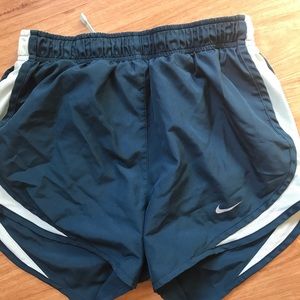 Blue nike shorts
